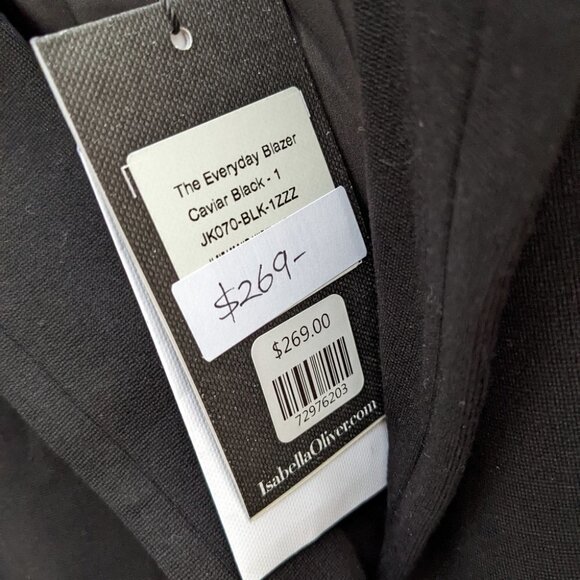 Isabella oliver maternity the everyday blazer NWT - Picture 10 of 10